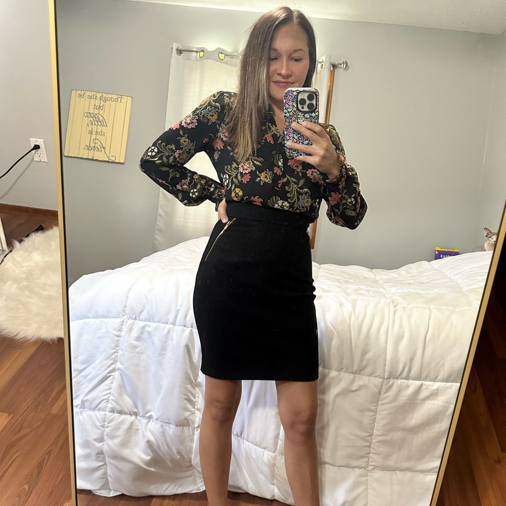 Long sleeve button up from Loft